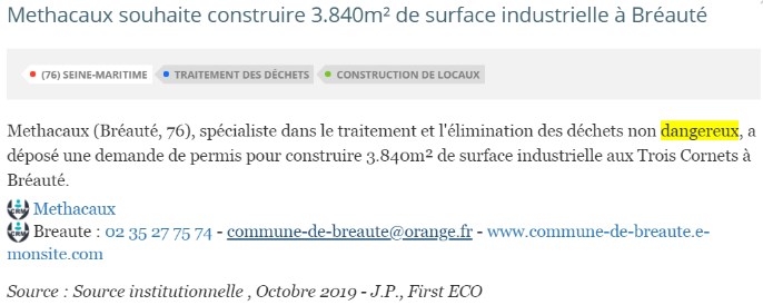 pourquoi faire une veille commerciale - cas concret pour l'élimination des déchets dangereux